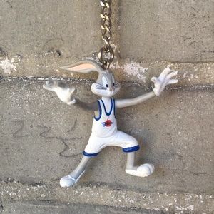 90s Space Jam Bugs Bunny Tune Squad Keychain